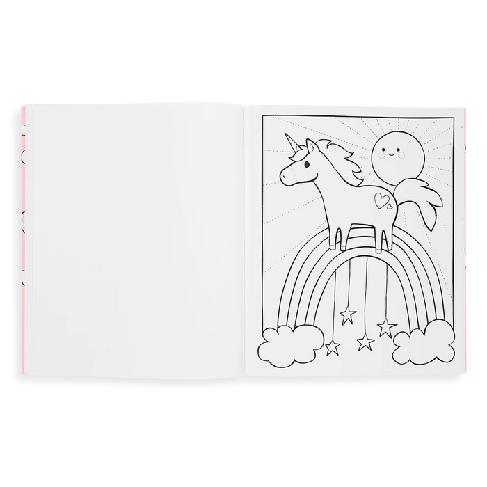 Enchanting Unicorns Coloring Book