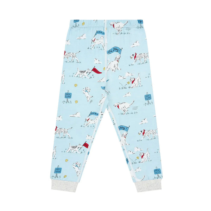 Nest Designs-Long Sleeve PJ Set Puppy Park