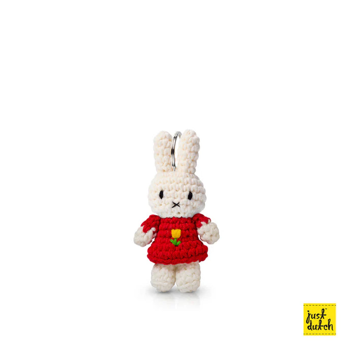 Just Dutch Miffy Keychain-Red Tulip