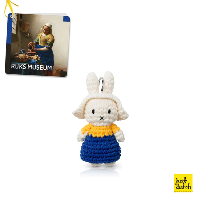 Rijks Museum Milkmaid Just Dutch Keychains
