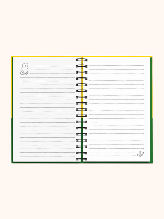 Classic Miffy Medium Spiral Notebook with Chenille Patch
