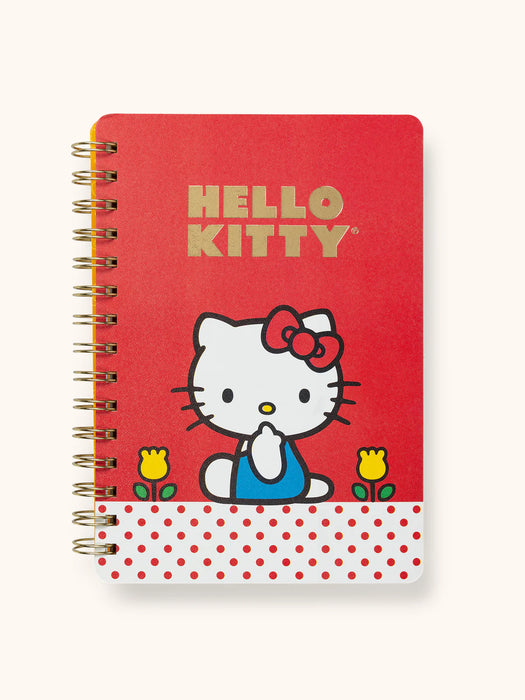 Retro Hello Kitty Agatha Notebook with Sticker Sheet