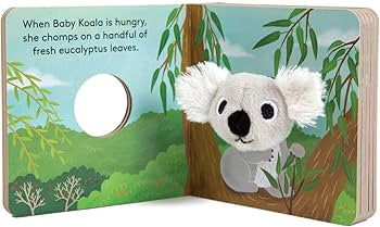 Baby Koala Finger Puppet Book