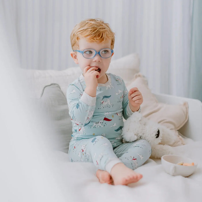 Nest Designs-Long Sleeve PJ Set Puppy Park