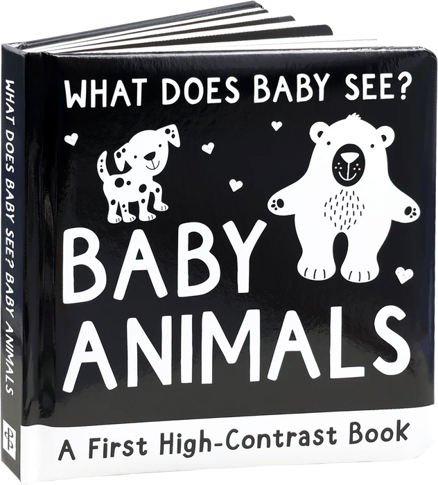 What Does Baby See? - Baby Animals - A High Contrast Board Book