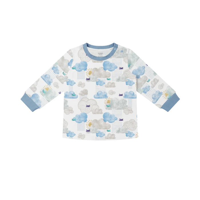 Long Sleeve PJ Set Fluffy Puffs