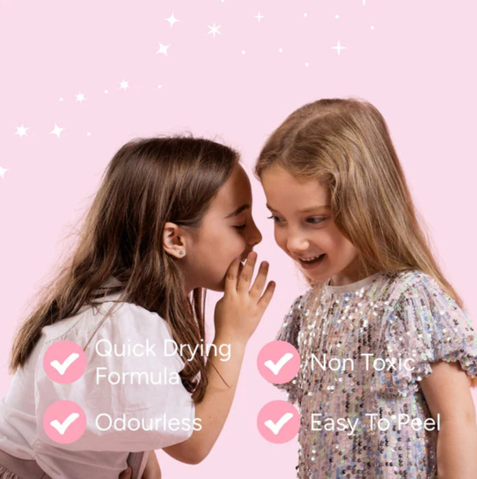 3-Pack Peel Off Nail Polish - Good Vibes - Summer