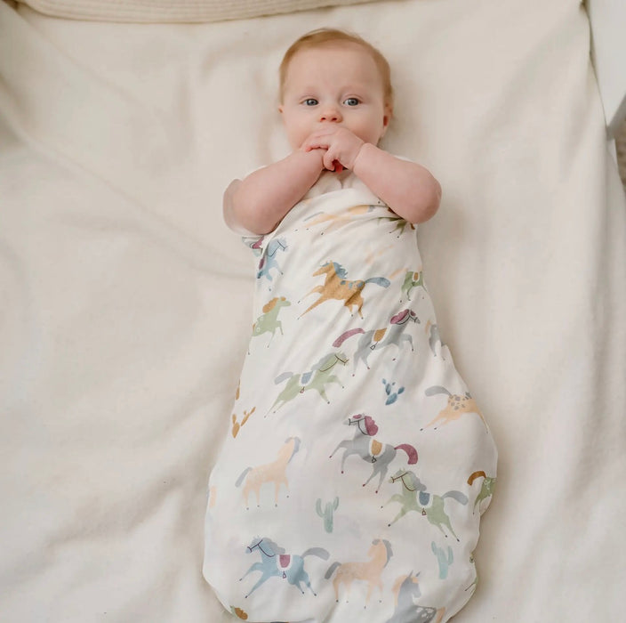 Bamboo Swaddle Blankie Pony Express (Single)
