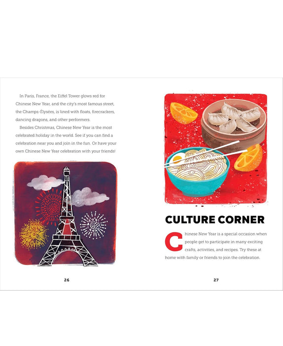 Celebrate Chinese New Year Hardcover Picture Book