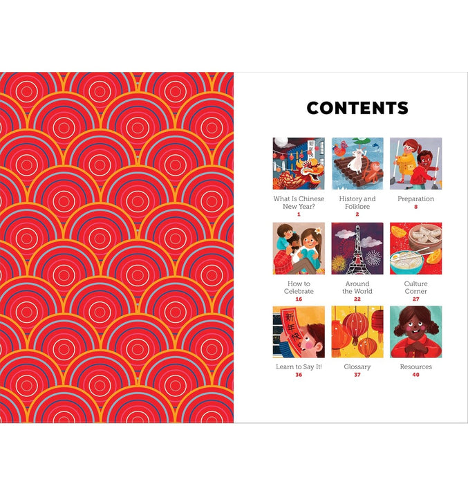 Celebrate Chinese New Year Hardcover Picture Book