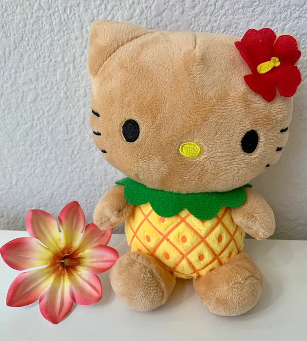 Hello Kitty Plush 6" - Pineapple