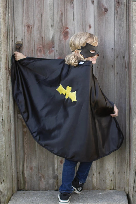 Great Pretenders Reversible Spider Bat Cape and Mask 4-6Y
