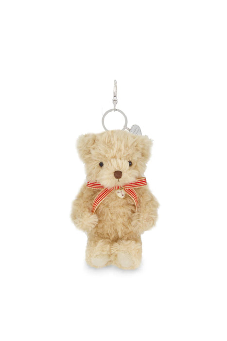 Snuggle Bunnies Keyring Arthur with Red Stripe Bow