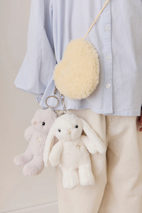 Snuggle Bunnies Keyring Beige