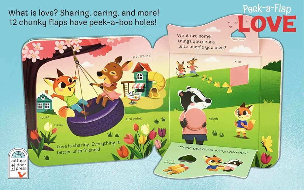 Peek-A-Flap LOVE Book