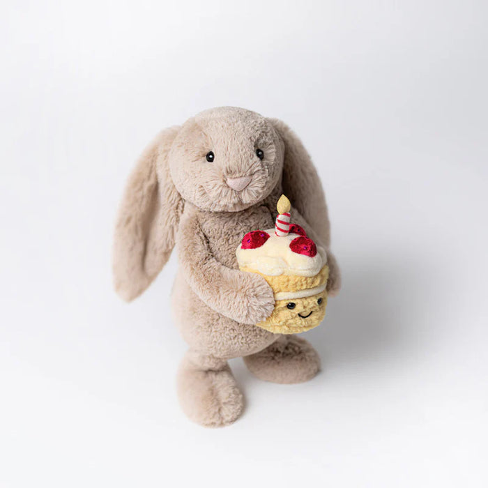 Bashful Beige Bunny 'Birthday'