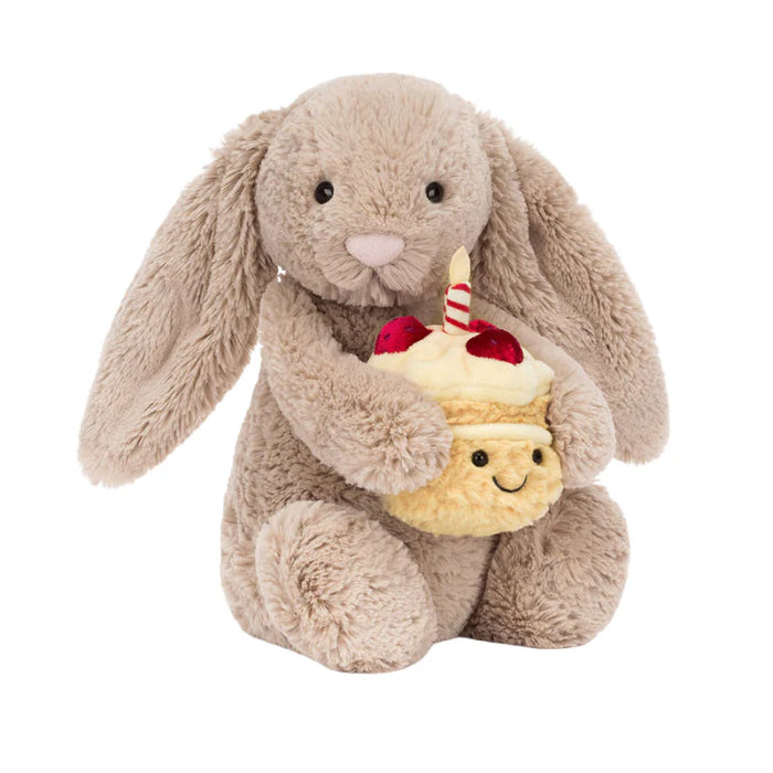 Bashful Beige Bunny 'Birthday'