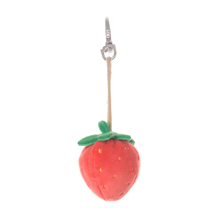 Strawberry Bag Charm Red