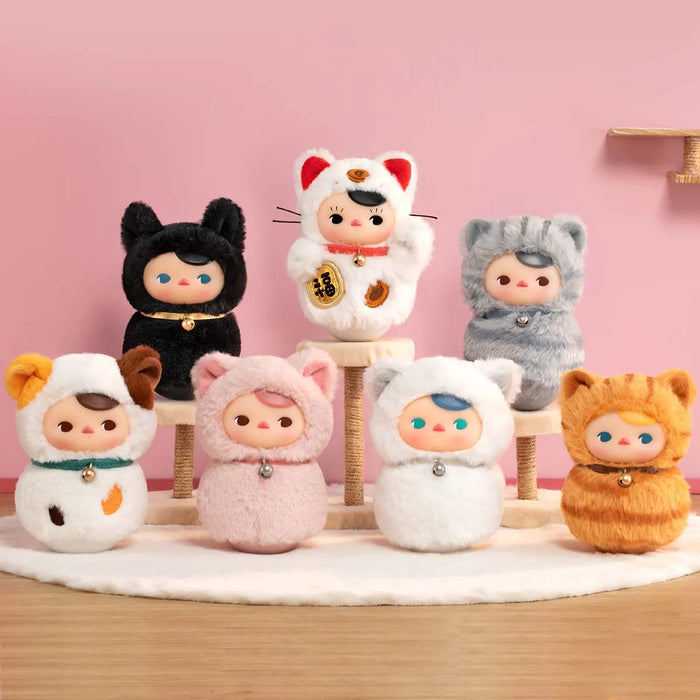 PUCKY ROLY-POLY KITTY SERIES-VINYL PLUSH BLIND BOX