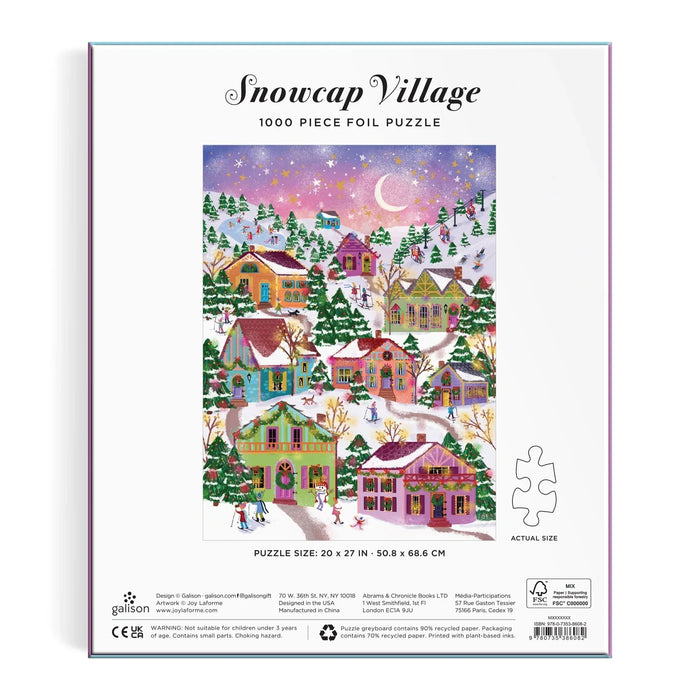 Joy Laforme Snowcap Village - 1000pc Jigsaw Puzzle