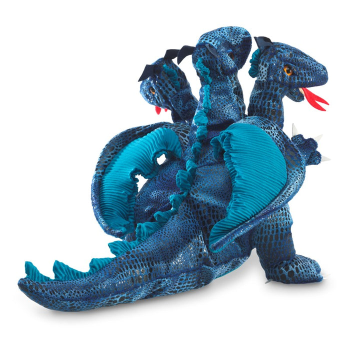 Dragon, Three-Headed - Blue