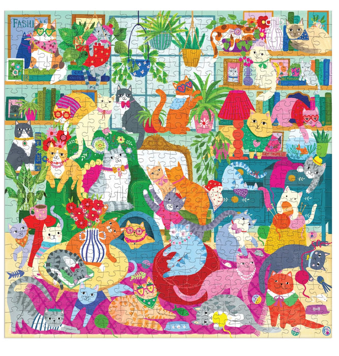 Caturday Afternoon 500 Piece Puzzle