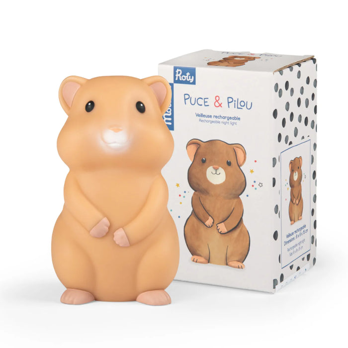 Puce & Pilou - Hamster Night Light USB