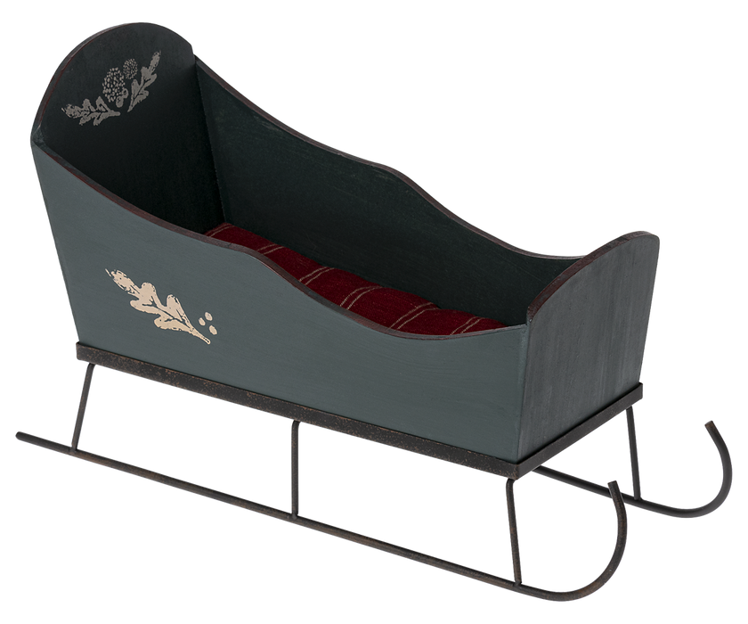 Sleigh, Medium - Green