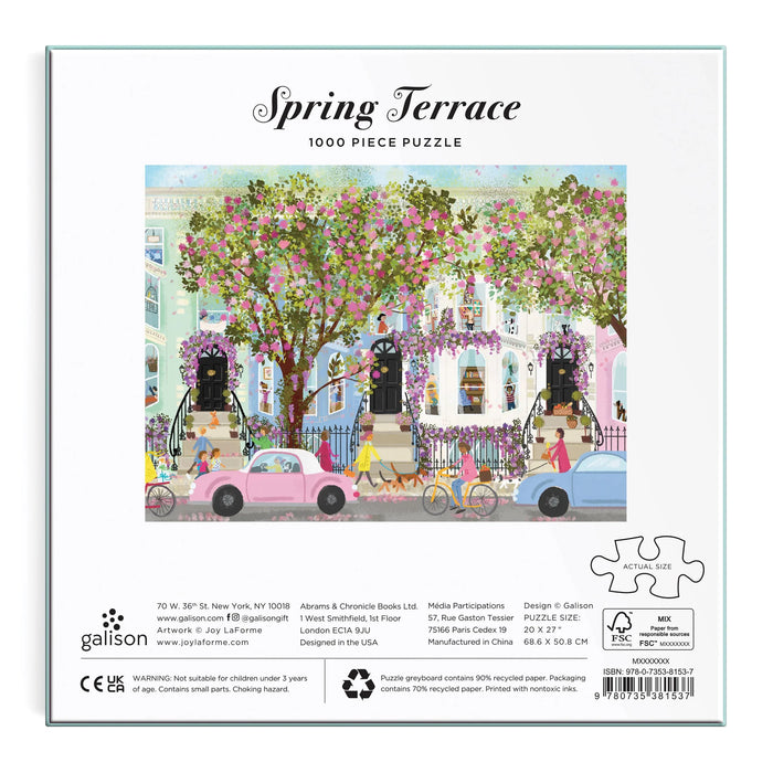 Spring Terrace 1000 Piece Puzzle