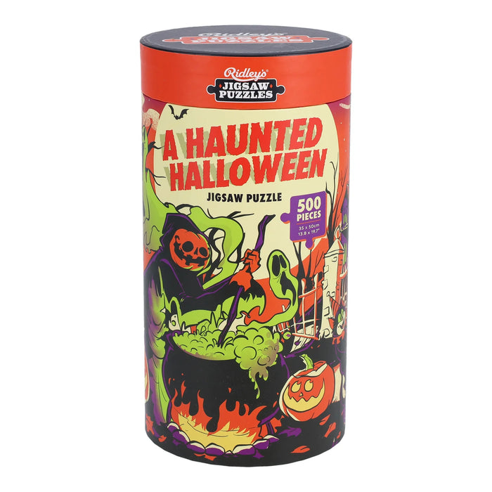 A Haunted Halloween 500-piece Jigsaw Puzzle