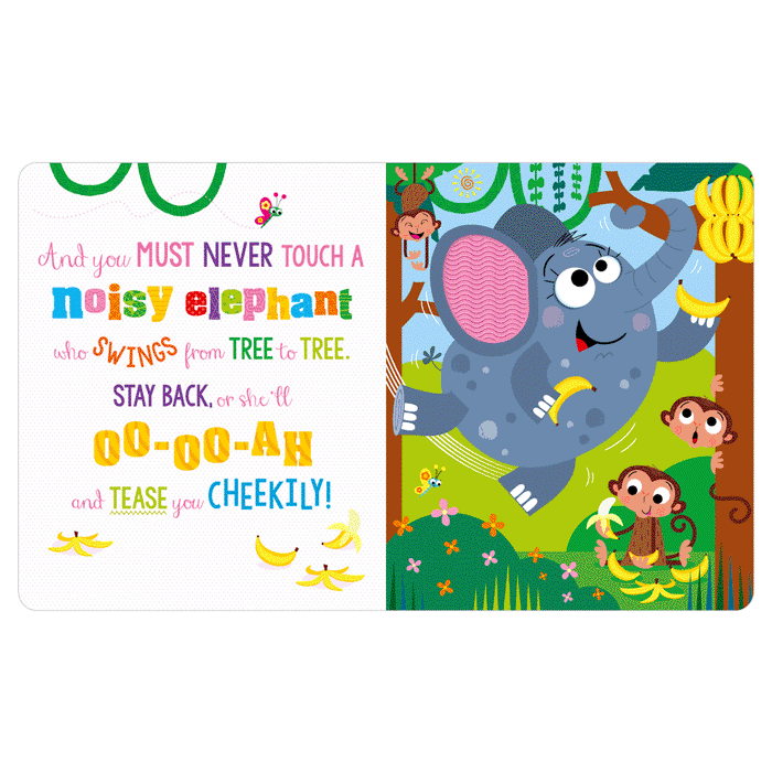 Never Touch A Noisy Monkey!