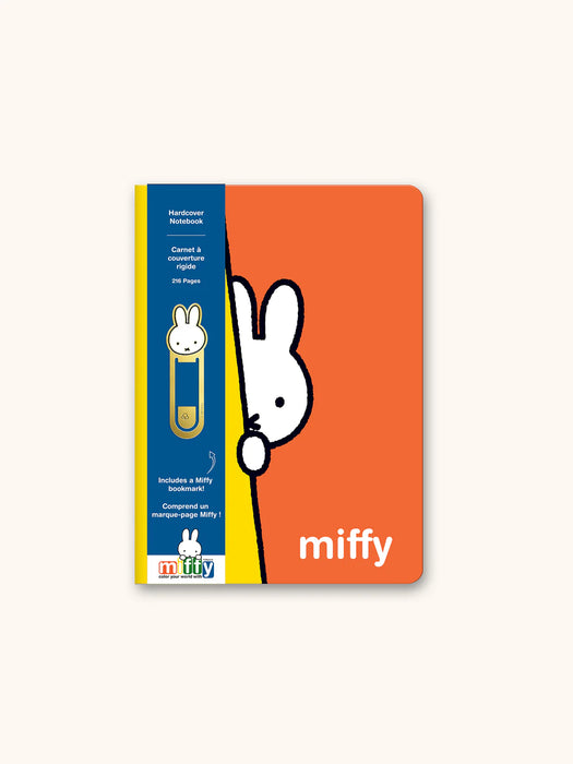 Classic Miffy Hardcover Notebook with Enamel Bookmark