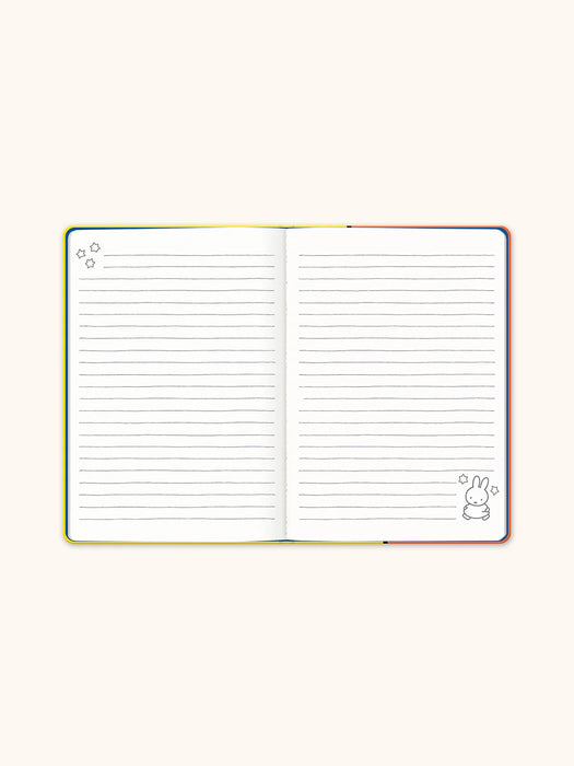 Classic Miffy Hardcover Notebook with Enamel Bookmark