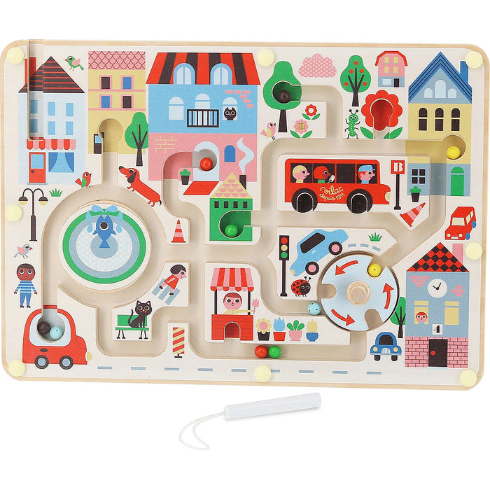 Magnetic Maze, My Little Town by Ingela P. Arrenius