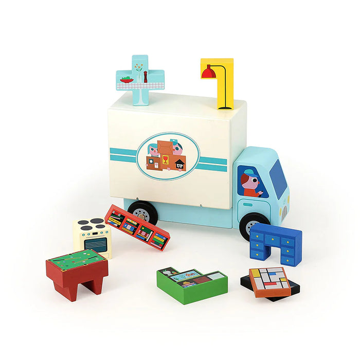 Pack it Right Moving Truck by Ingela P Arrhenius