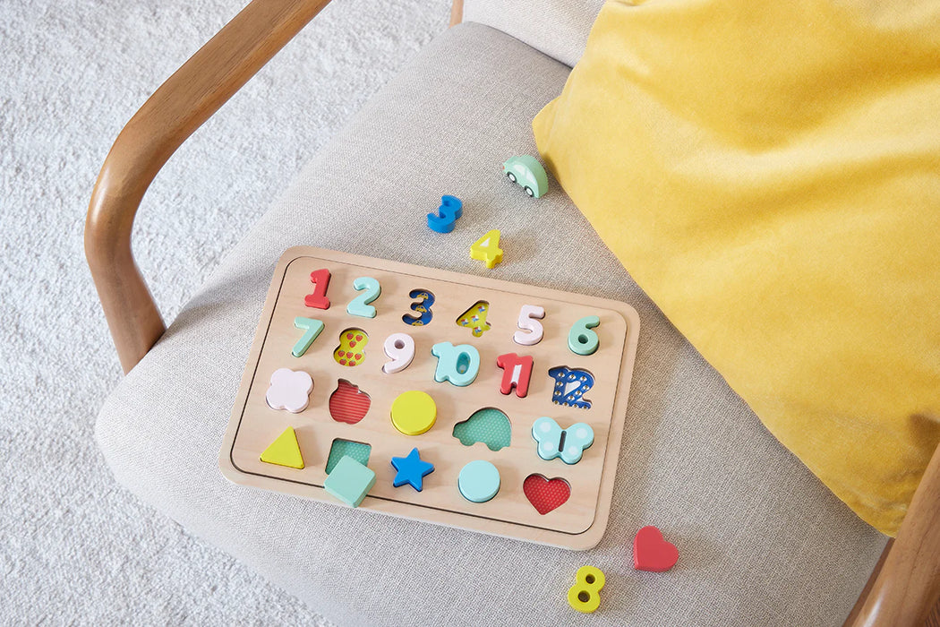 Multi-Language Alphabet Wooden Tray Puzzle