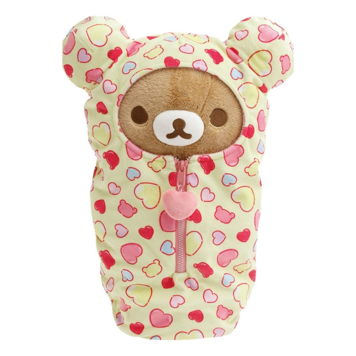 Rilakkuma San-X Original Hearts Sleeping Bag Plush
