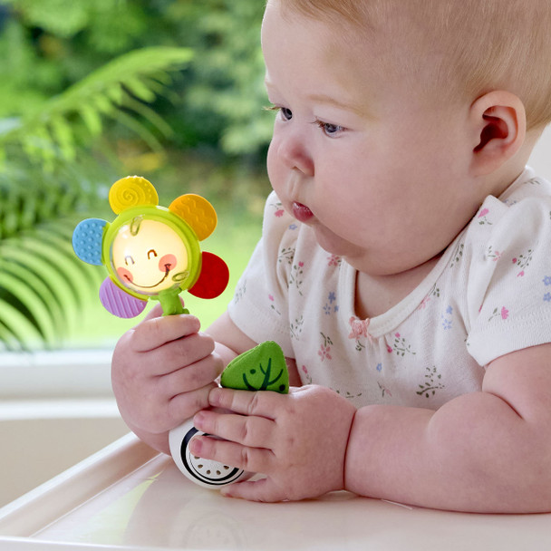 Shake 'n Sparkle Flower Rattle