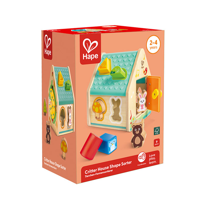 Critter House Shape Sorter