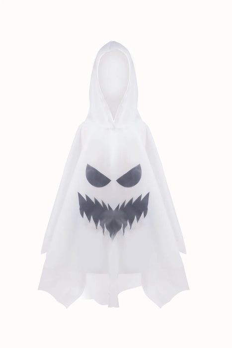 Spooky Ghost Poncho 3-4Y