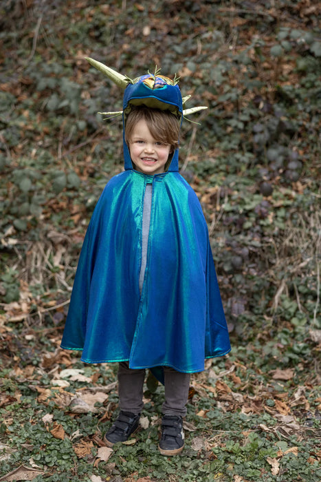 Emerald The Metallic Dragon Cape 3-4Y