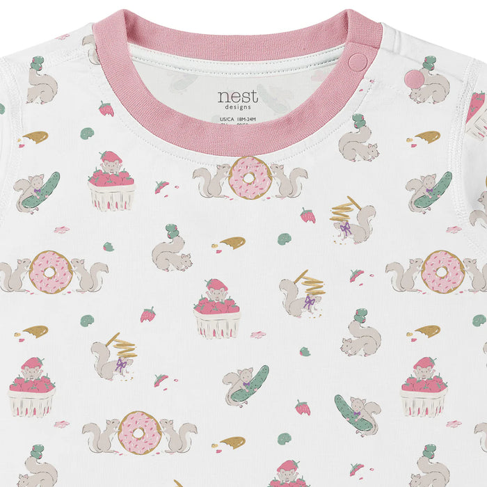 Long Sleeve PJ Set Very Squirrelly