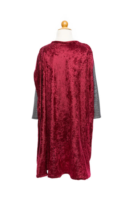 Silver Knight Tunic with Cape 5-6Y