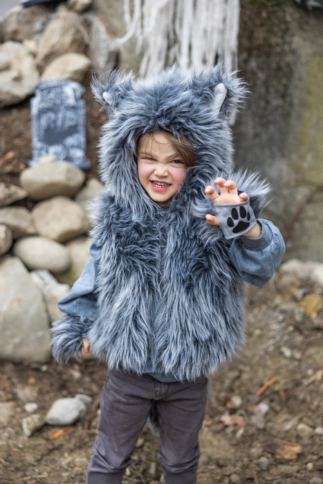 Big Bad Wolf Vest with Gloves 3-4Y