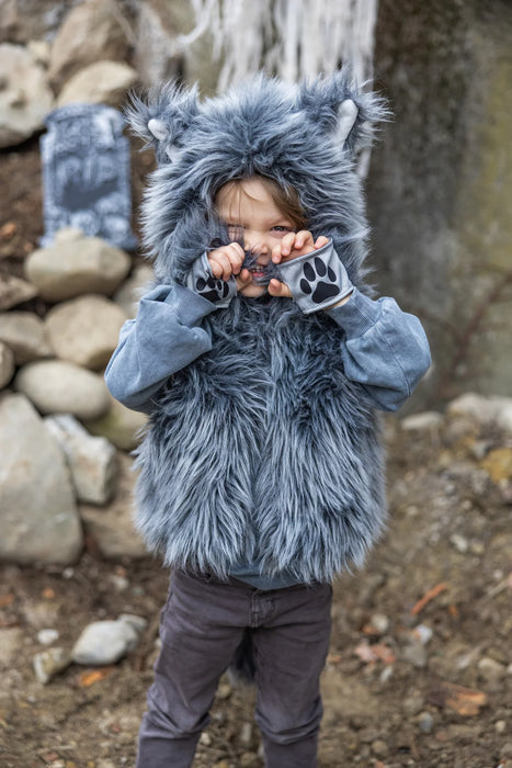 Big Bad Wolf Vest with Gloves 3-4Y