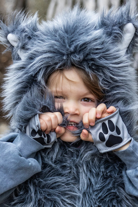Big Bad Wolf Vest with Gloves 3-4Y