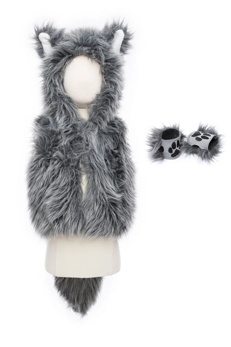 Big Bad Wolf Vest with Gloves 5-6Y