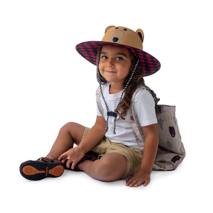 Kids Lifeguard Straw Hat - Bear Medium