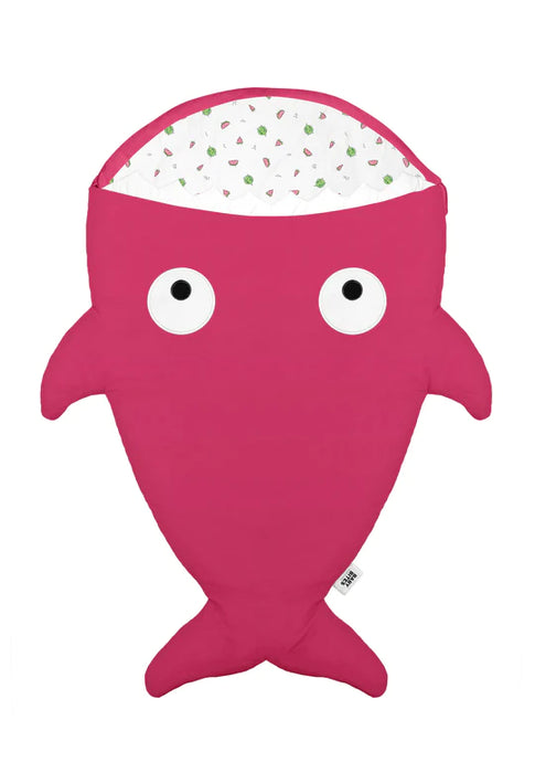 Shark Footmuff for babies - Raspberry & Watermelons ( Mid season )