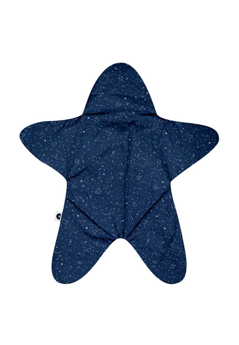 Star Overall for babies - Constellation pattern - Blue Navy ( Winter )